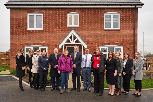 Unwrapped Home officially opened by housebuilder and Wokingham councillors